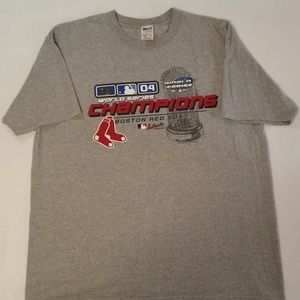 Men's Red Sox World Series '04 Graphic T Shirt XL